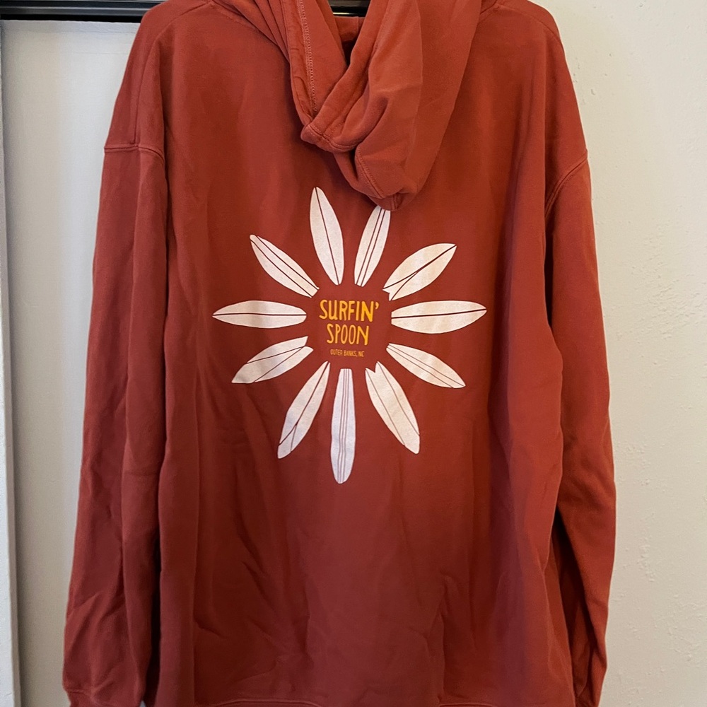 Surfin’ Spoon Sunflower Hoodie